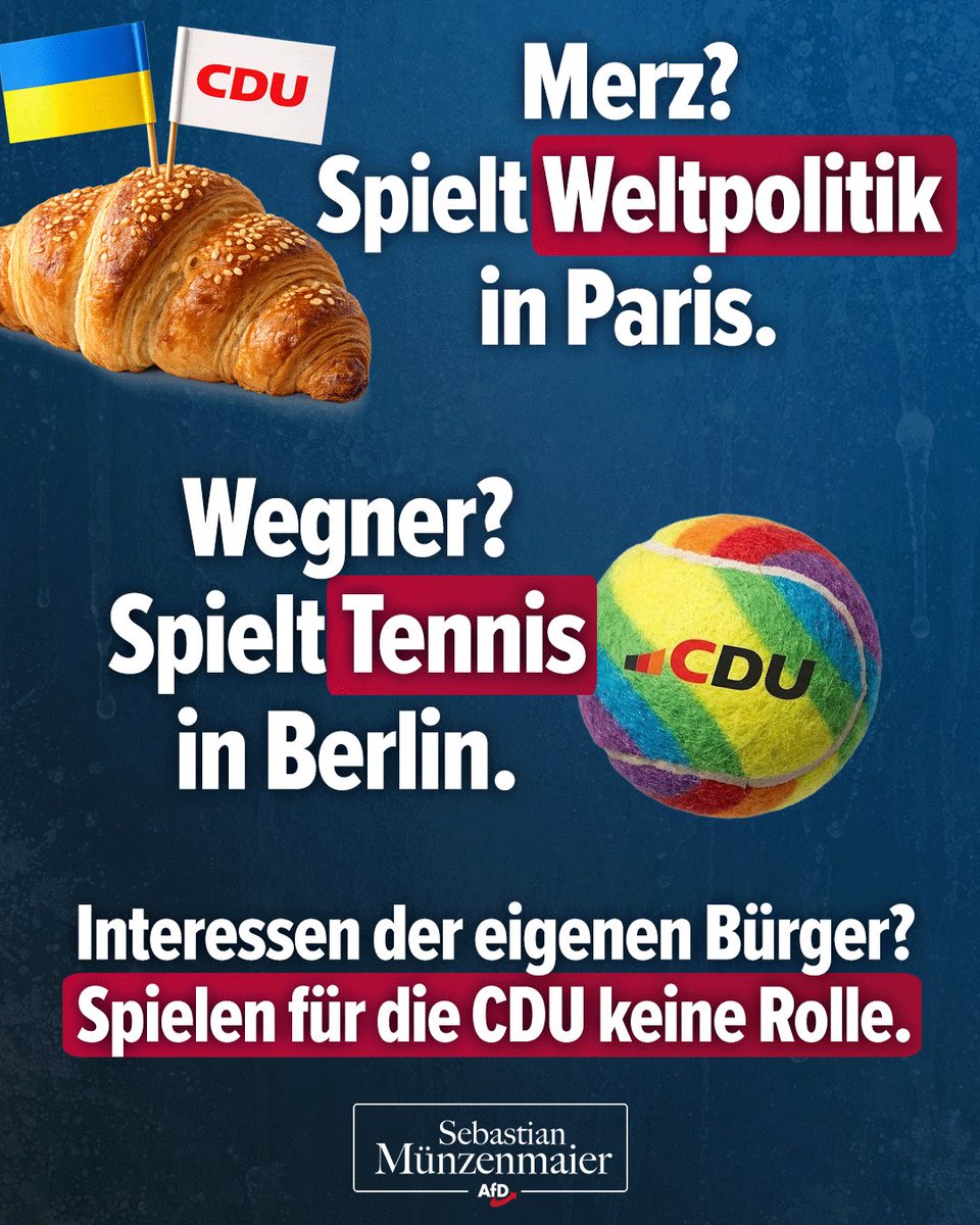 Die eigenen Bürger sind der CDU völlig egal!