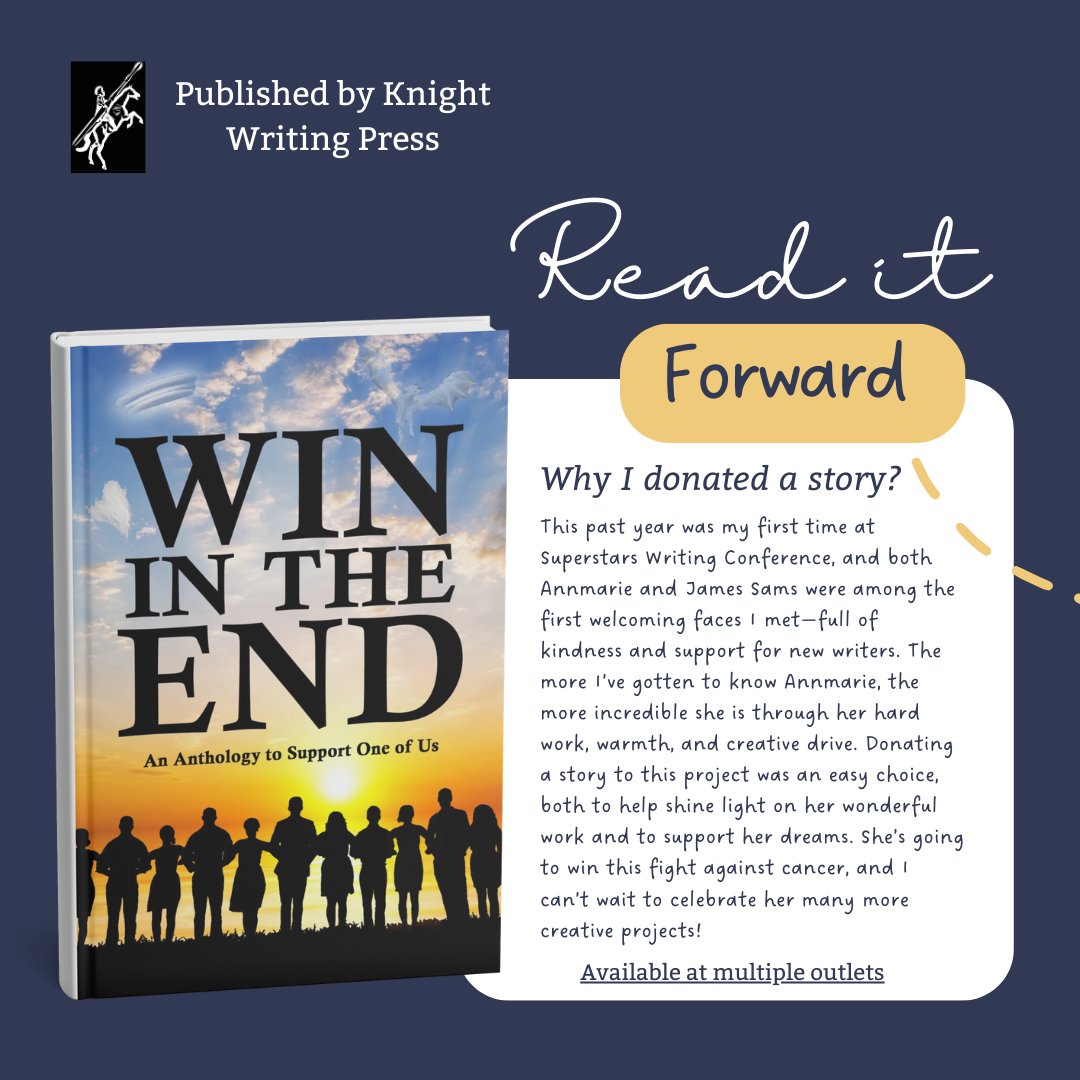 27 stories donated by amazing authors all crafted with optimism to help with my cancer expenses. Writers are amazing. books2read.com/u/4NOq2x
#cancer #shortstories