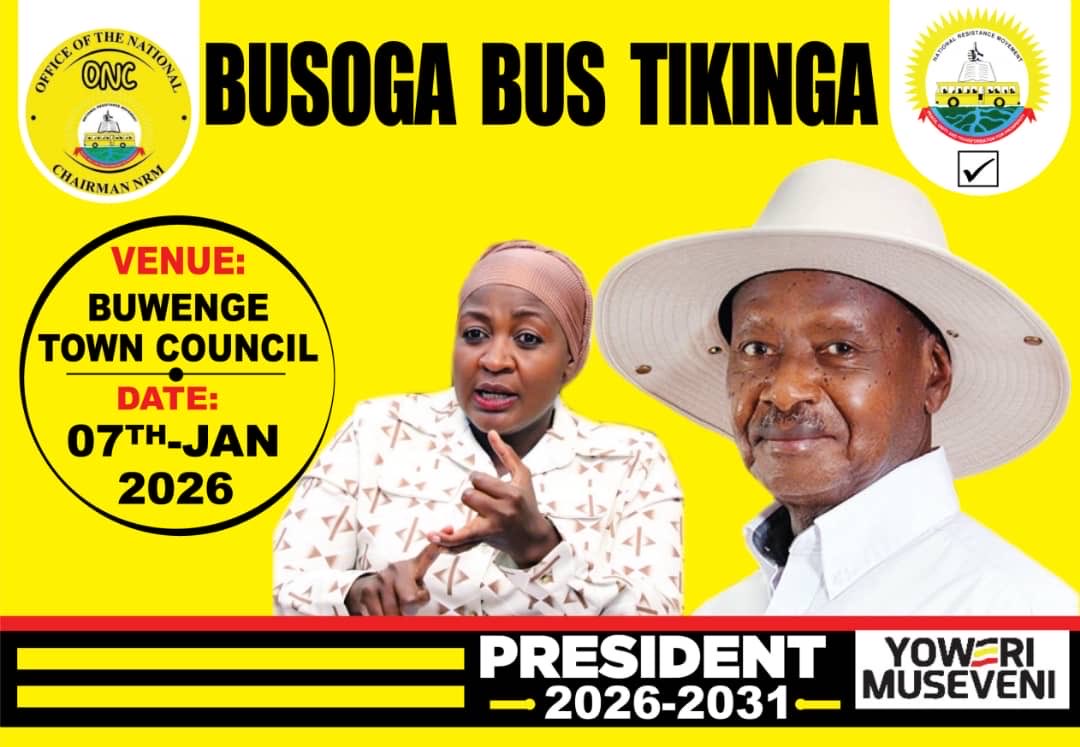 Thank you Busoga for loving Museveni! 

Earlier today, the <a href="/Onc_nrm1/">Office of the National Chairman NRM</a> Manager <a href="/ChiefMuzzukulu/">Uzeiye Hadijah</a> officiated the “Busoga Bus Tikinga” event in Buwenge Jinja City. This was part of education programs on how voters should rightly cast their votes. 

#ONCUpdates
#ProtectingTheGains