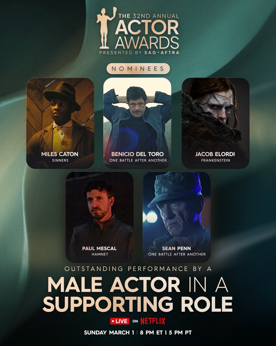 theactorawards's tweet image. These actors stole the show.

Congratulations to the nominees for Outstanding Performance by a Male Actor in a Supporting Role. #ActorAwards