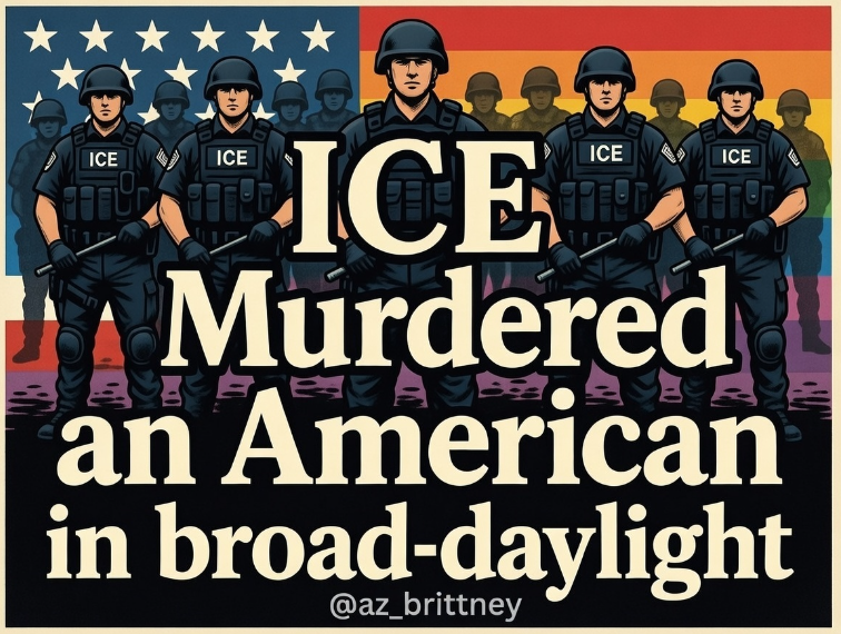 AZ_Brittney's tweet image. ICE agents just shot and killed an unarmed woman in Minnesota.

Raise your hand 🖐️ if you want Trump's thugs held accountable.