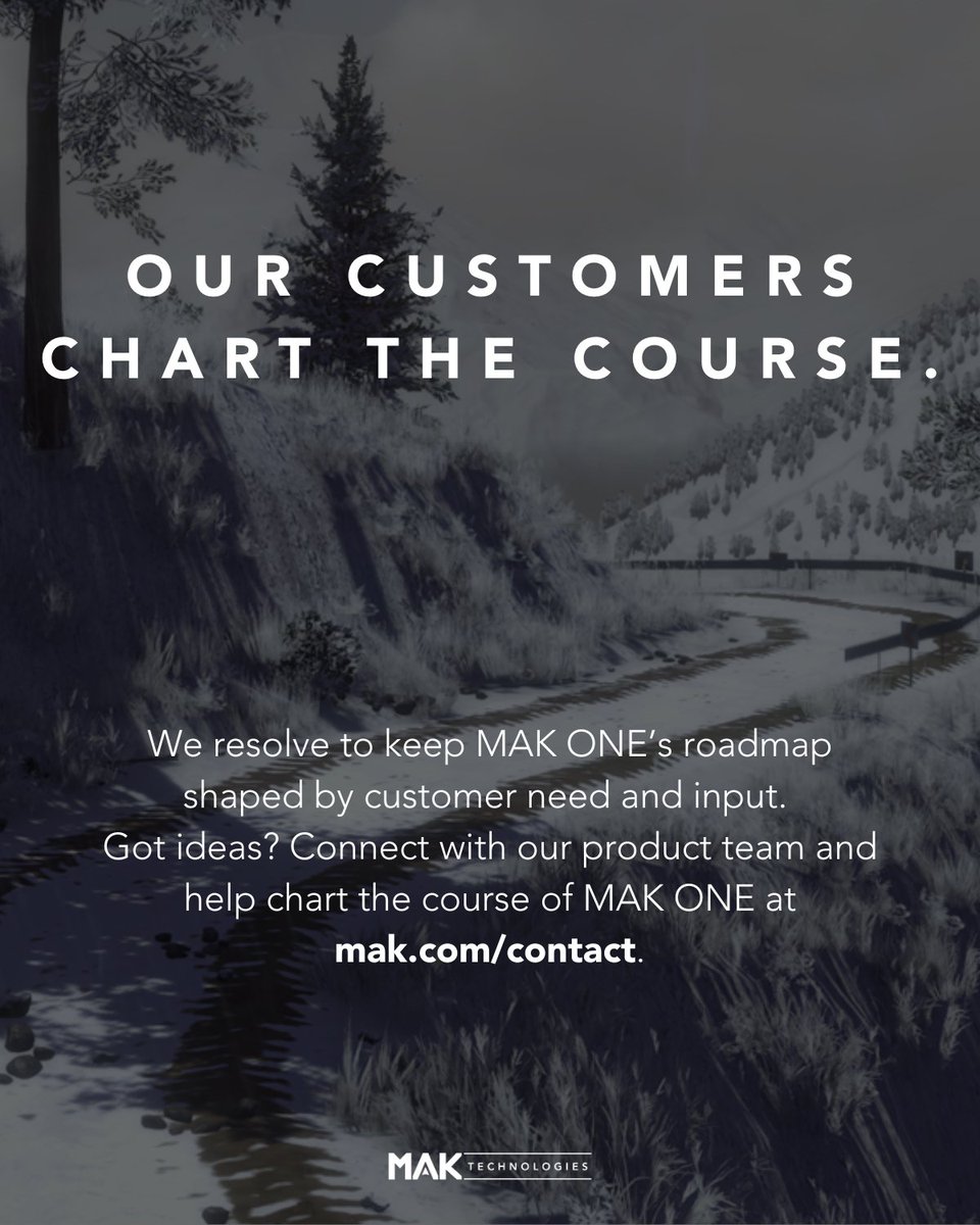 MAK Technologies tweet media