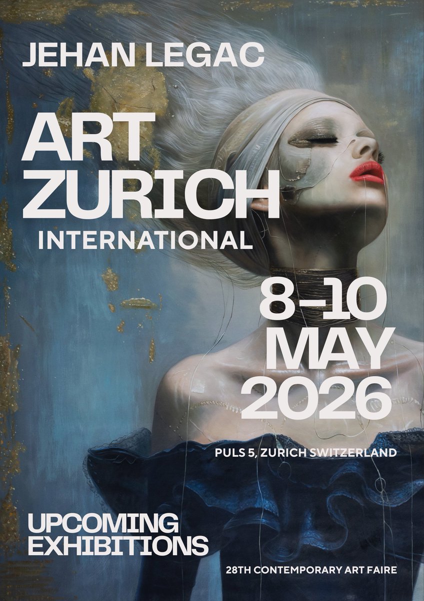 jylegac's tweet photo. We’re happy to share our upcoming exhibition at Art Zurich International 2026.
May 8–10 | Puls 5, Zurich

Hope to see you there. 

🎨💫🖤
#oilpaintingartist #oilpastelpainting #jehanlegac #zurich #art https://t.co/ZXinoaWNUt