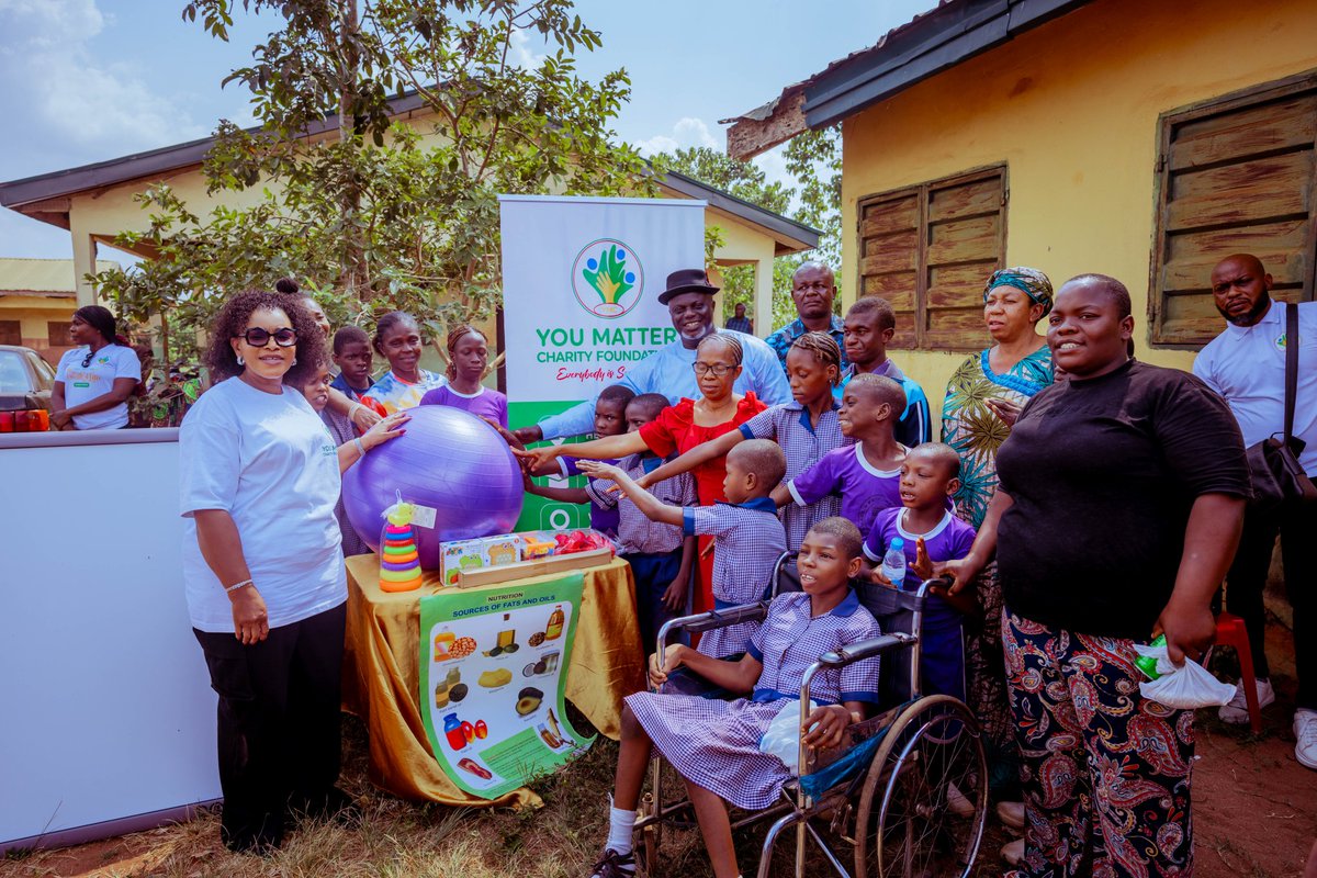 TOborevwori's tweet photo. Today, I commenced my foundation's 2026 outreach by supporting children with special needs in Aniocha South &amp; North. Every child matters, because everybody is somebody.

#DeltaStateCares #YouMatter https://t.co/G8KzneOLXS