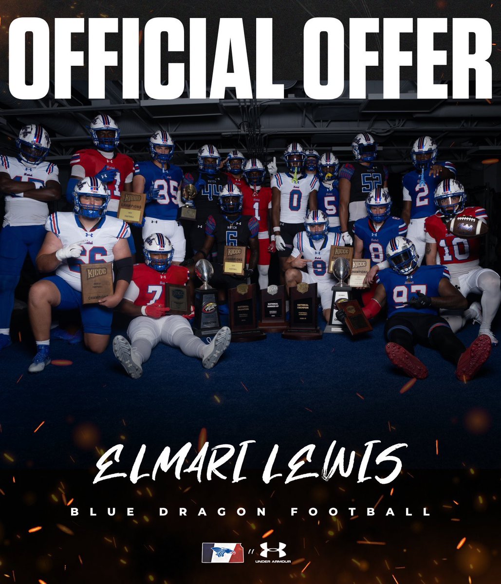 mariifa6's tweet photo. After a great talk with @CoachMartin8 i’m Blessed and Thankful to receive my first ATH offer from one of the TOP jucos in the country!  @bluedragonsport https://t.co/7VwyjPk5JR