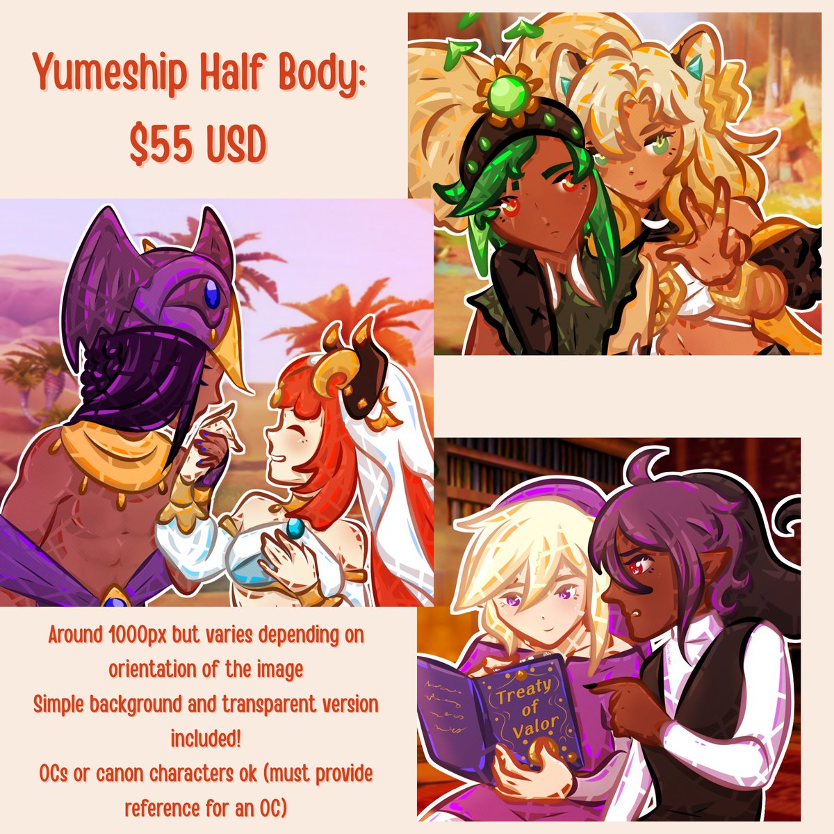 YamiSavvy's tweet photo. Commissions are open on #VGen ! I am offering full body semi chibis, headshots, and yumeship content for #yumetwt (I also make yume marriage certificates!
https://t.co/ayFi3aUW6D https://t.co/l9NYiC3AUm