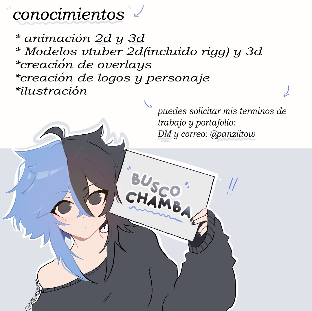 📢 COMISIONES DE EMERGENCIA 
Necesito reunir dinero lo antes posible, así que si quieres un dibujito o puedes compartir, me ayudas muchísimo 😞💖✨

• Comisiones rápidas y accesibles 🎨
#art #vtuber #digitalart #vtuberart