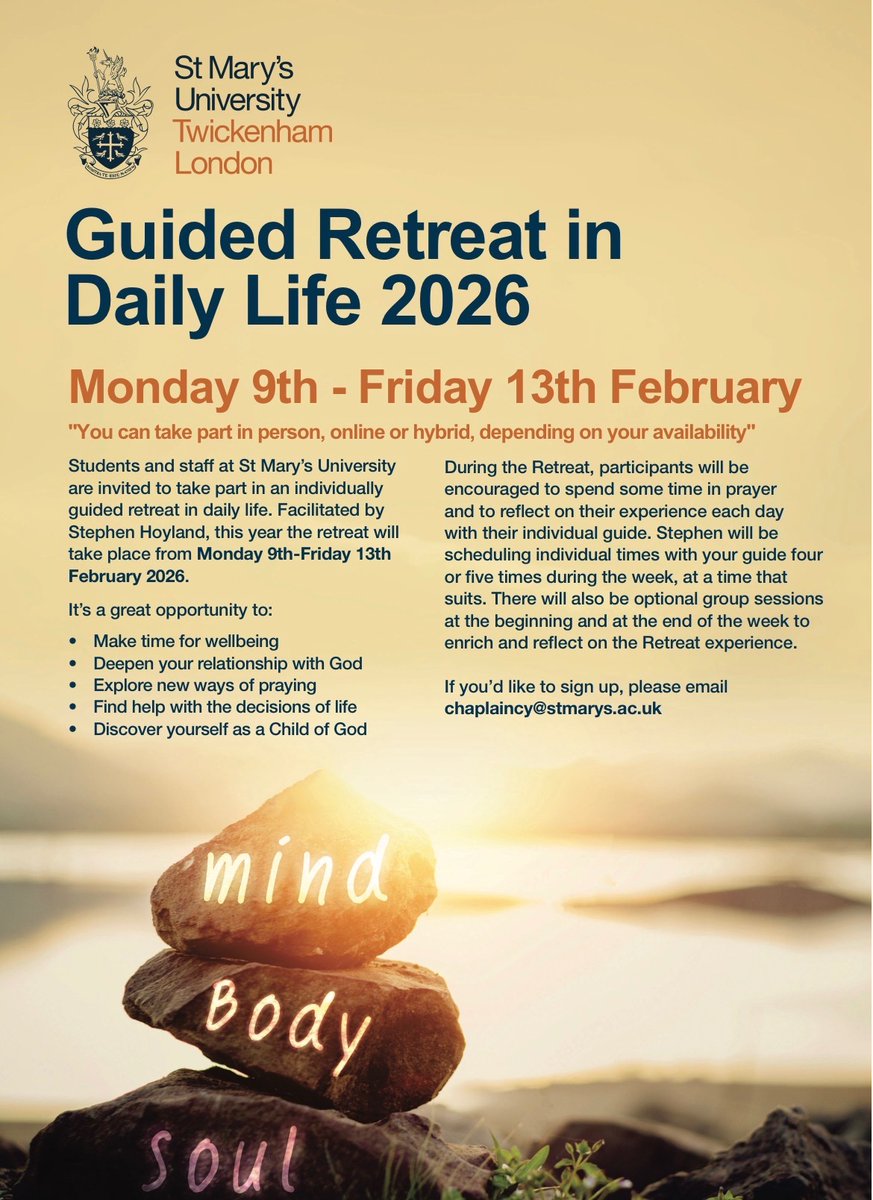 St Mary's University Chaplaincy tweet media