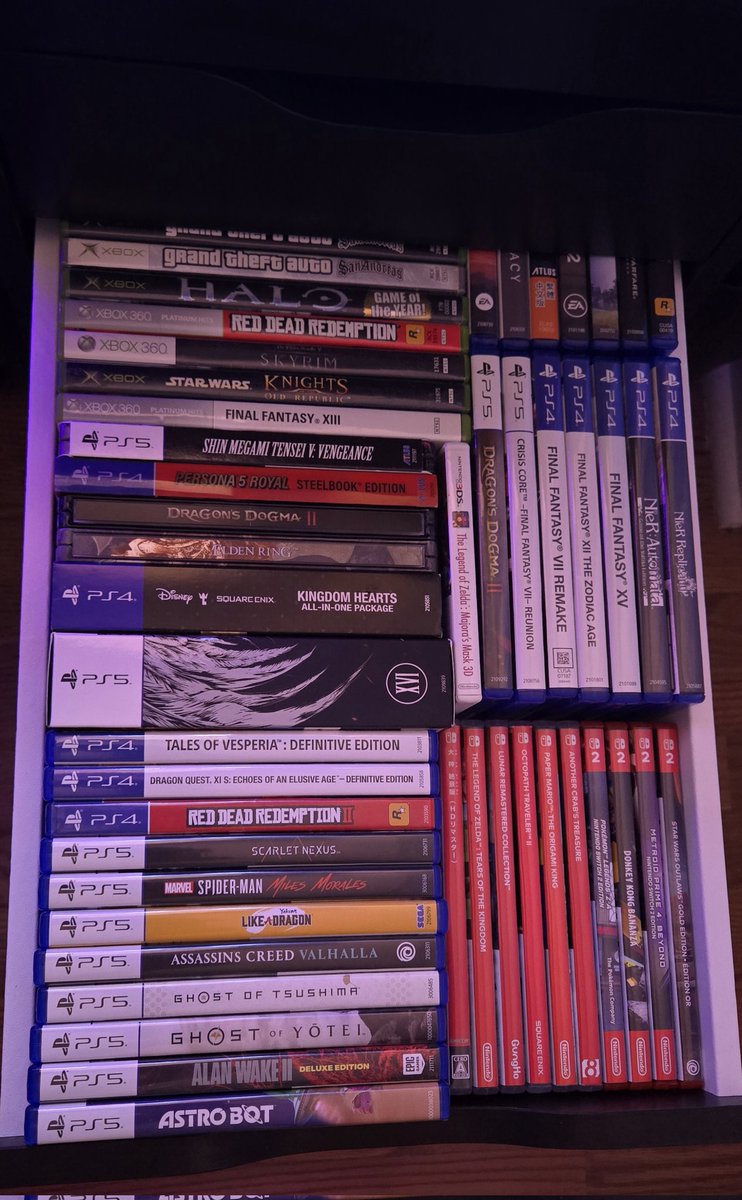 I love physical media, but I constantly try to fit it all in one Ikea desk drawer and it's stressful.