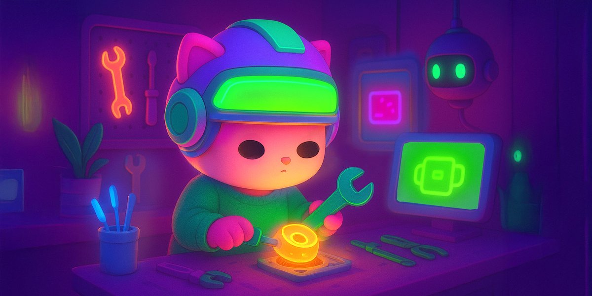 chirix0x0's tweet photo. Chiri Builds 🛠️ stream today fam!
Wednesdays ⏰ 20:00 UTC  @decentraland 

A stream to learn how to create 3D Low Poly assets ready for Decentraland. We will cover the full pipeline: Idea, low poly modeling, texturing and more! 💻

🕓 Agenda
✨ Asset planning 
✨ Low poly modeling 
✨ Textures
✨ Builder Q&A

Our community is inclusive, kind, and playful 🌈 everyone is welcome, whether you’re new to building or already creating worlds. Let’s share this process together! 🏡
https://t.co/tDhzP0yA0R