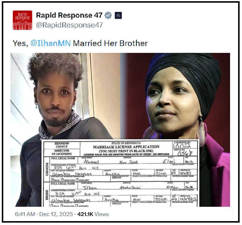 ILA_NewsX's tweet photo. @DHSgov How I do I report someone for marrying their brother to commit immigration fraud? https://t.co/pB7MbpH8AE
