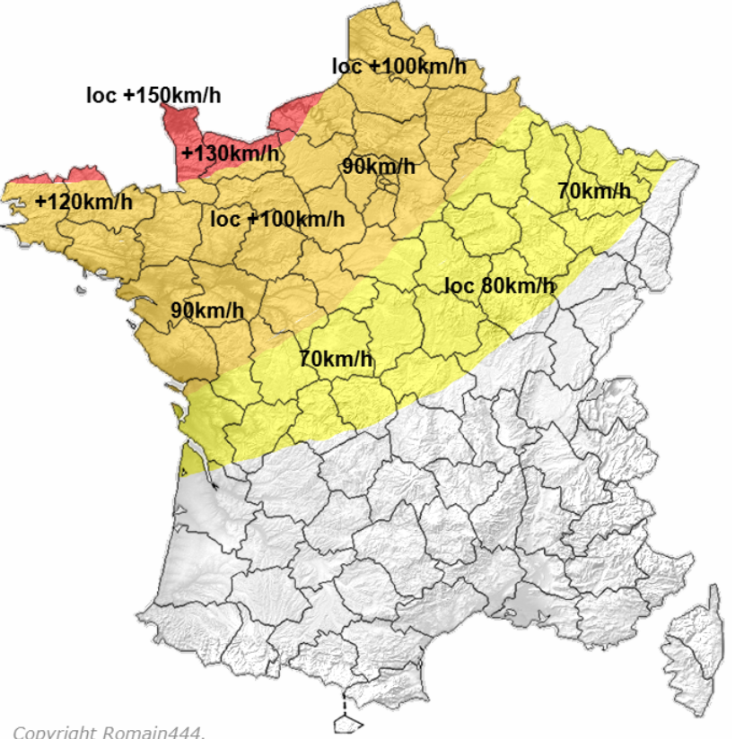Thom_Wx's tweet photo. 🌬️ Tempête #Goretti – comparaison modèles RHUM / AROME
🔴 Littoral : rafales pouvant atteindre 140 à 150 km/h
🟠 Dans les terres : rafales souvent >100 km/h
👉 Épisode venteux majeur, à surveiller de près.
#météo #ventviolent #tempête https://t.co/Kz7f9GAKZL