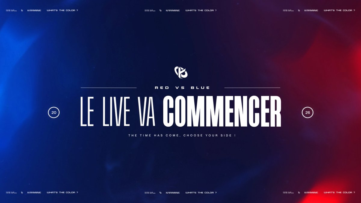 J'ai l'impression que c'est l'heure.

twitch.tv/kamet0 #KCORP