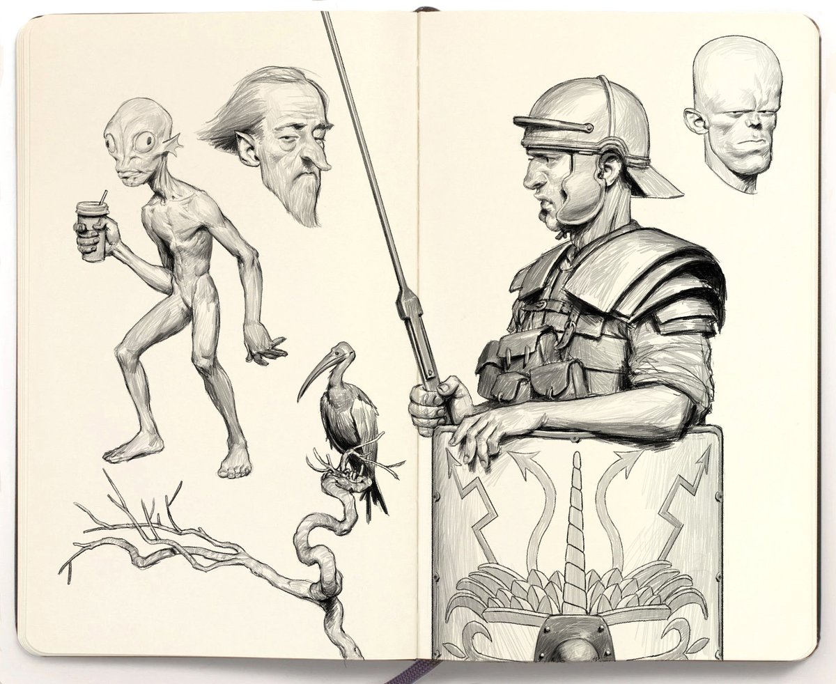 Post your favorite sketchbook page! 