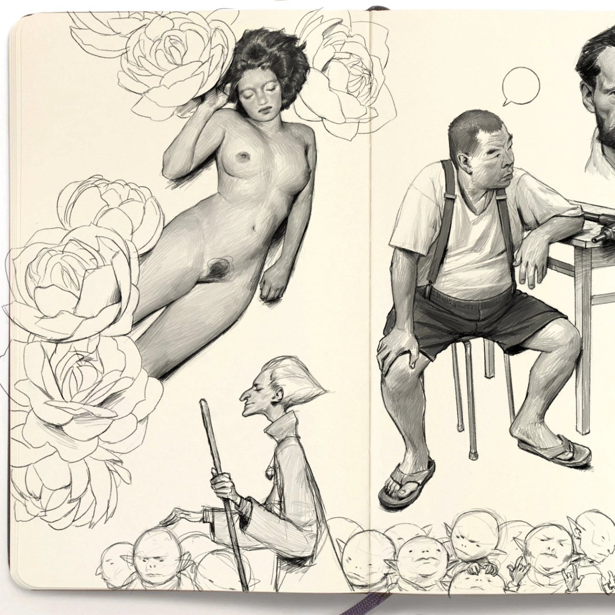 Post your favorite sketchbook page! 