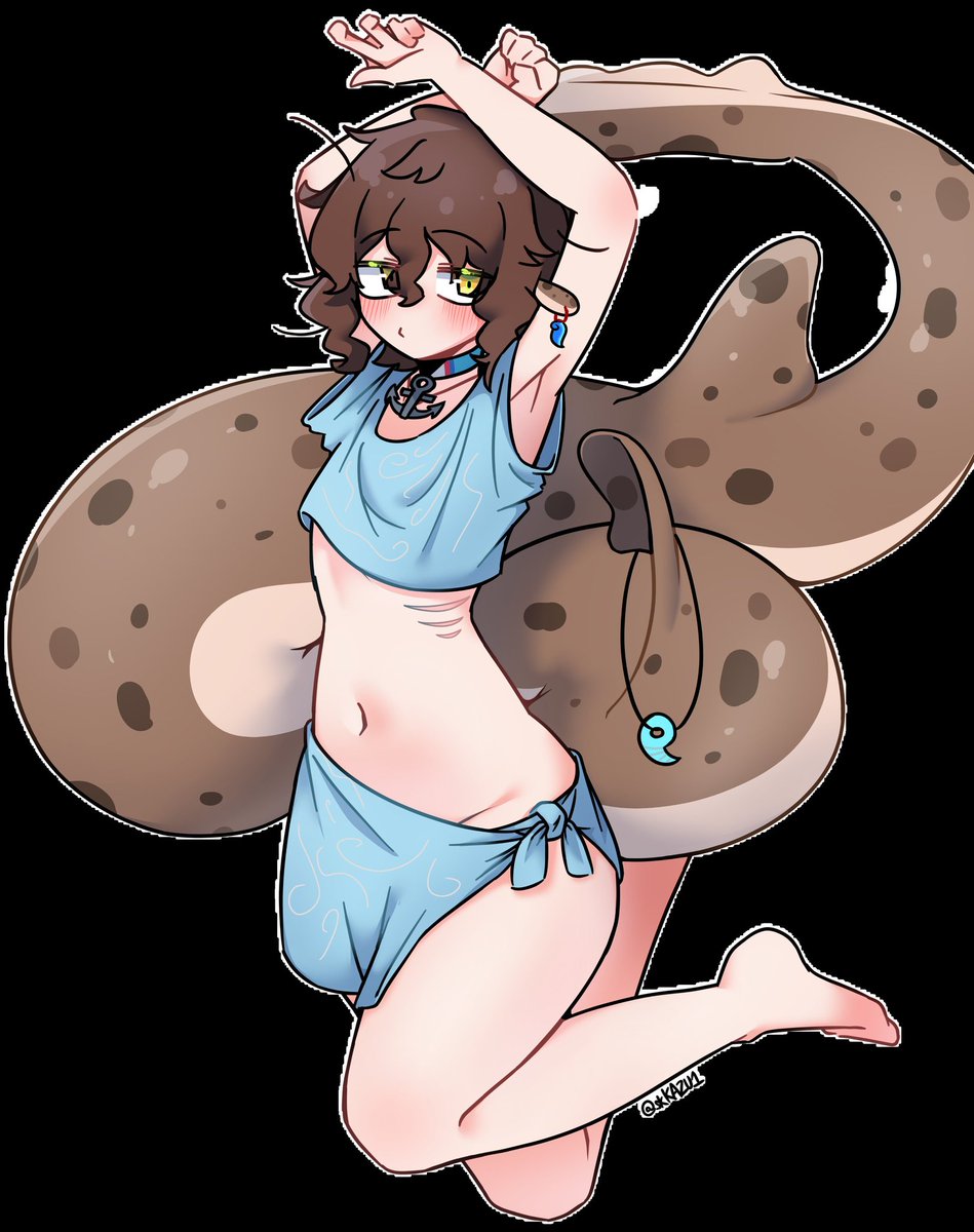 EbbieShark's tweet image. Ahoyy! I'm terrified but a hero's journey starts with a first step, verily!

I'm Ebbie Ocella! An Epaulette Mershark that adores heroes and older videogames!!

I only recently learned how to speak and walk on legs but I want to know more about everyone!

Tis lovely to meet thee!