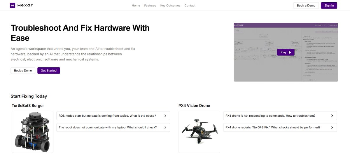 Hexar AI tweet media