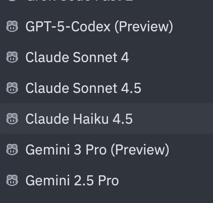 _mfk's tweet photo. Copilot'ta Claude Opus 4.5 kullananların şu an gözü yaşlı. "Neredesin yiğidim?" diye ağlıyorlar. 😅 #github #Copilot https://t.co/UAEW9TkWbN