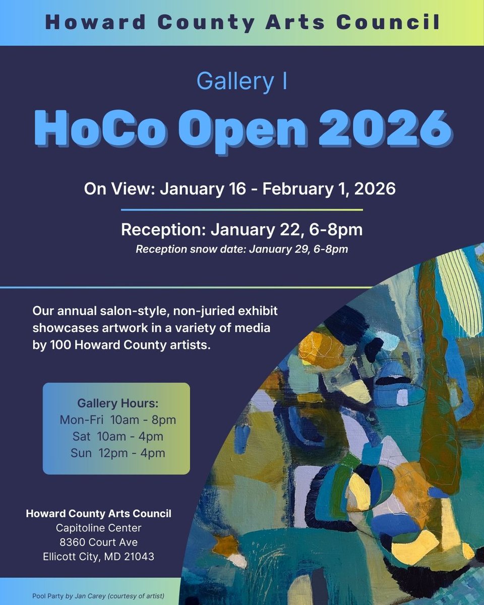 ArtZsheL's tweet image. "Fall on Elkhorn" will be showing in the HoCo Open through February at the newly relocated @hocoarts in historic Ellicott City

Reception:  January 22, 6pm-8pm

@historicellicottcity @visithocomd @columbiafestarts @ArtZsheL 

#watercolorlandscape #pleinair #hocoarts