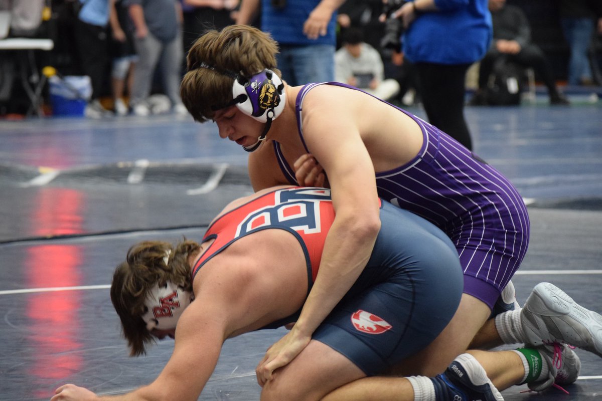 piper_wrestling's tweet photo. A few shots from our time at the Texas Outlaw in Allen, TX this past weekend! 📸 The boys competed hard, with Dawson Dunn coming away with a 6th place finish!! 🏴‍☠️ 💜 https://t.co/AaTrEhxqyZ