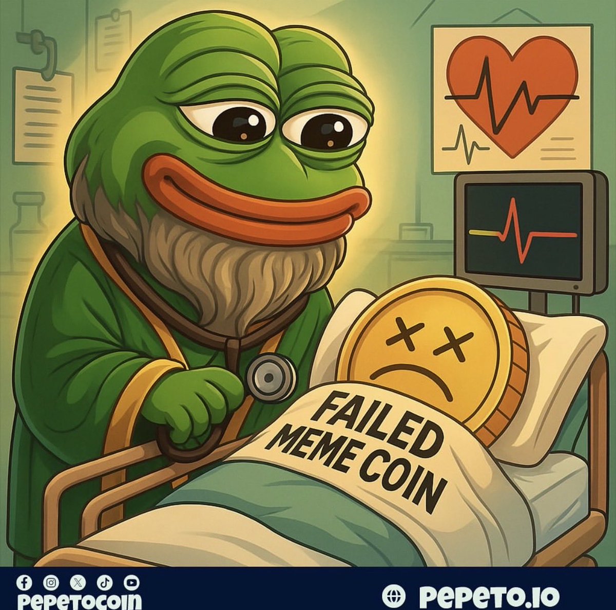 Pepetocoin's tweet photo. $PEPETO doesn’t sprint, it survives and dominates. 🐸💚

Built to last. Fueled by believers. Powered by real rewards. ⚡️

🔥 214 % staking rewards for holders

To invest, make sure to use only the official website🔗: https://t.co/6UAlEGrcrY 🐸

🎁 Join the $700K Giveaway before Tier 1 Listing: https://t.co/yBoyqCWawH

#Pepeto #PEPETO #Memecoin #CryptoPresale #Ethereum
