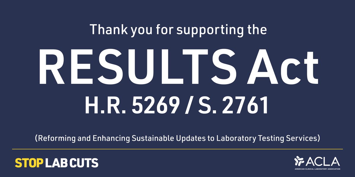 American Clinical Laboratory Association tweet media