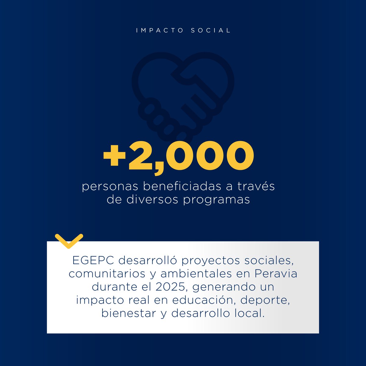 egepcrd's tweet image. 2025: Un año de aportes sostenidos al sistema eléctrico, a las comunidades y al crecimiento del país. ⚡🇩🇴

#Logros2025 #EnergíaConPropósito #EGEPC #PuntaCatalina