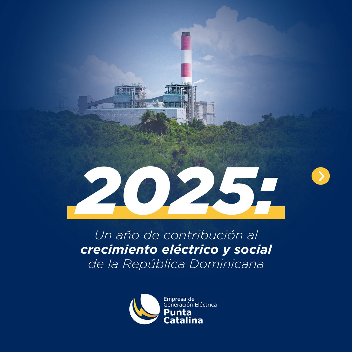 egepcrd's tweet image. 2025: Un año de aportes sostenidos al sistema eléctrico, a las comunidades y al crecimiento del país. ⚡🇩🇴

#Logros2025 #EnergíaConPropósito #EGEPC #PuntaCatalina