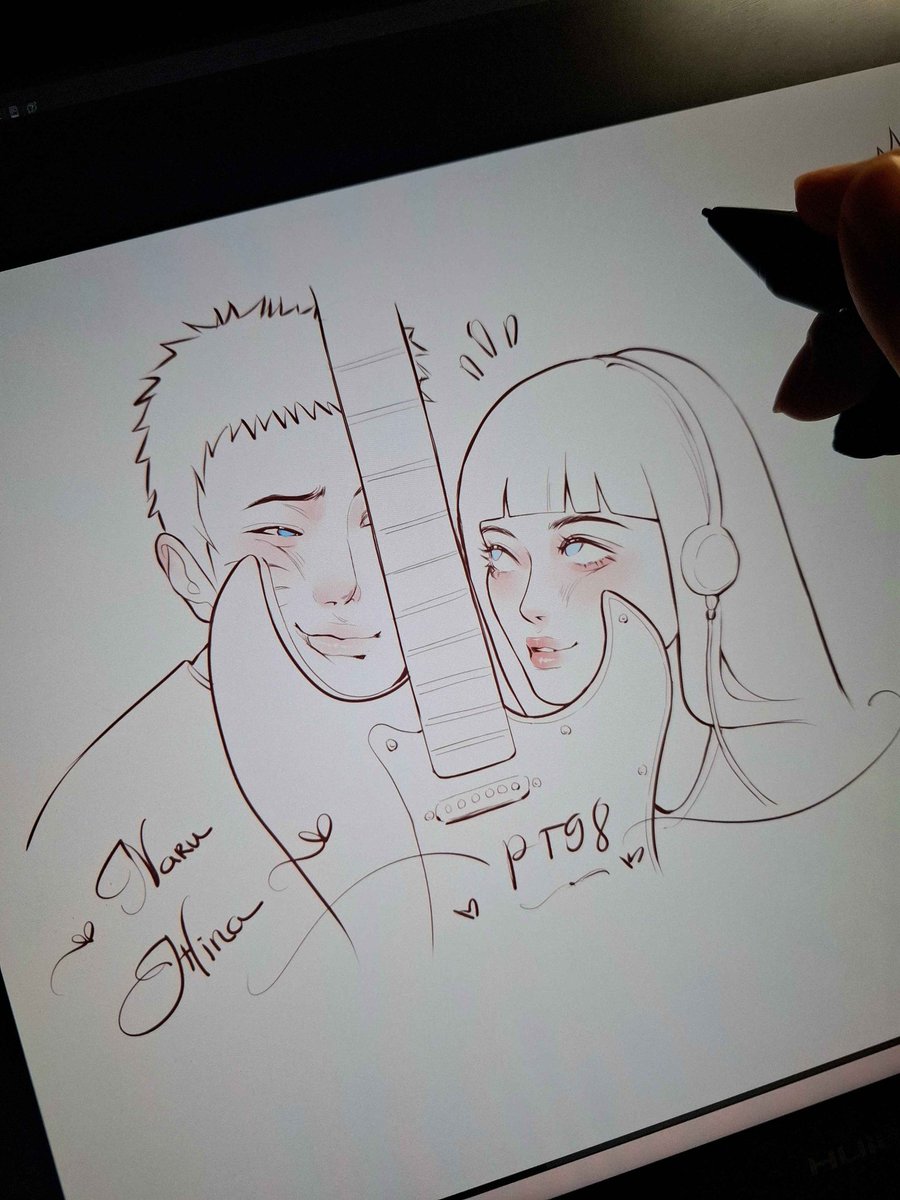 PT98LOVEART's tweet photo. 🫩✏️ sketching at midnight....#naruhina https://t.co/ojcgMHVXhR