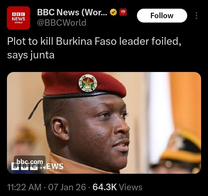 The persistent use of the term "junta" by outlets like the BBC is not journalism, it is a deliberate political weapon. Its purpose is to strip legitimacy, to frame a nation's fight for liberation and self determination as a criminal act. While Western nations orchestrate coups