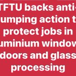 Photo by Timber Furnishing and Textiles Union (@CFMEUManDiv)