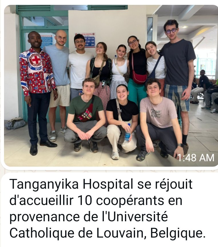 tanganyika_hosp's tweet photo. Vive la coopération internationale https://t.co/hmuyGwCVsM