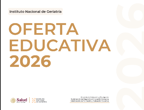 INGER_mx's tweet photo. ¡Ya está disponible la Oferta Educativa INGER 2026!
Formación accesible y con perspectiva humana sobre el envejecimiento.
👉 Revisa toda la oferta en:
https://t.co/smqBAm0QjF
#OfertaEducativa2026 #INGER #Envejecimiento https://t.co/1D27LRgArj