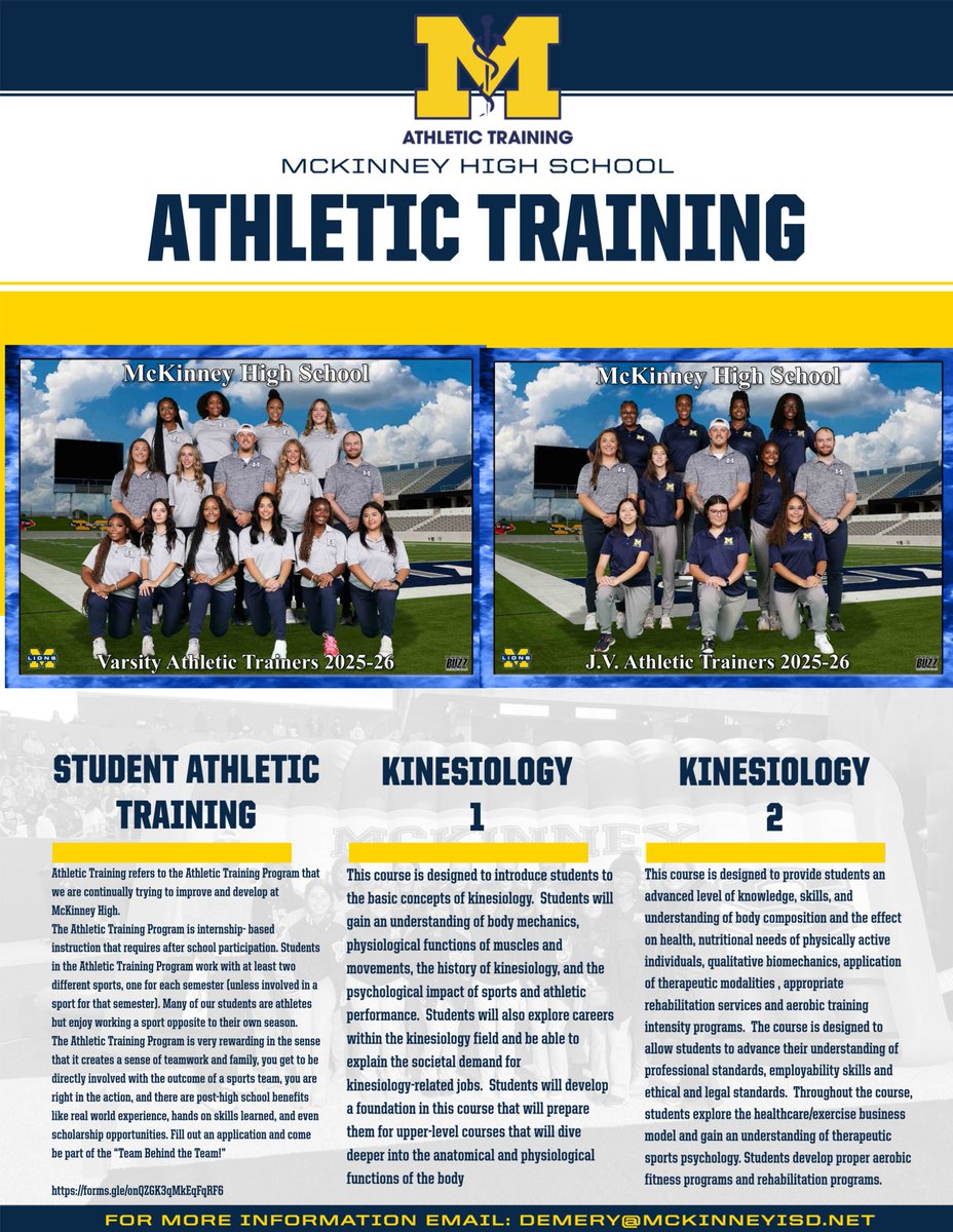 MHS Lions Athletic Training tweet media