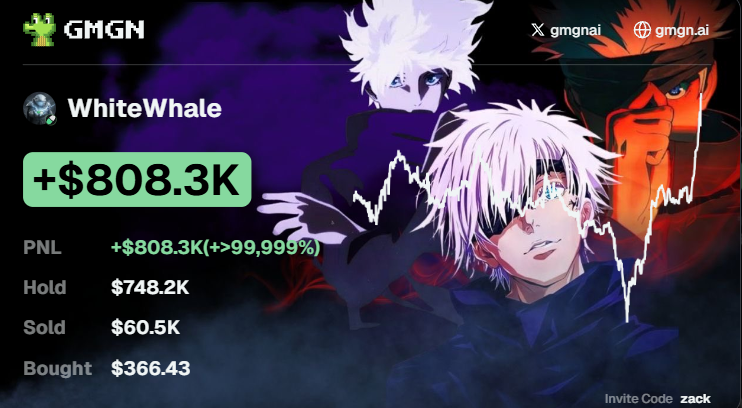 zacktradezCF's tweet image. So like memecoins are back btw. $350 to almost $1,000,000 welcome to 2026