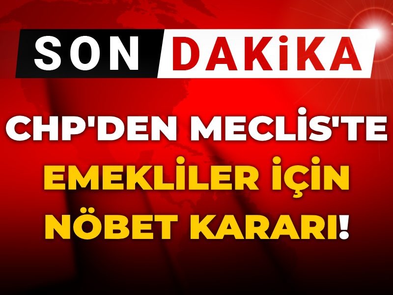 #SONDAKİKA | CHP'den Meclis'te emekliler için nöbet kararı!

halktv.com.tr/siyaset/son-da…