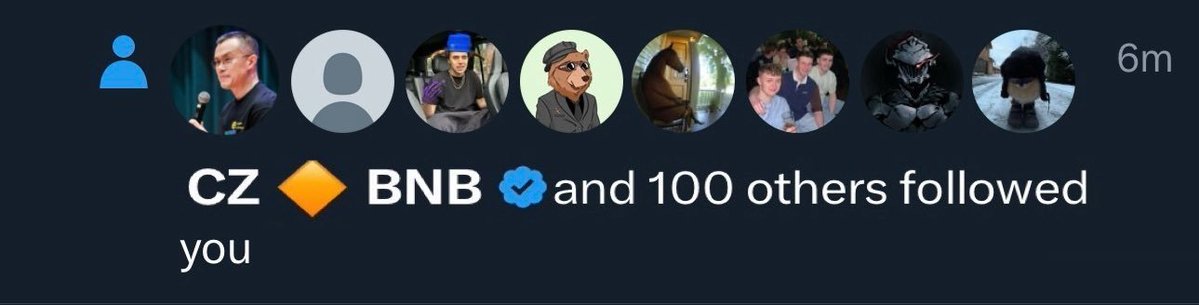 CZ JUST FOLLOWED ME WTF  #ASTER 🚀

To celebrate Im following everyone back who likes this post