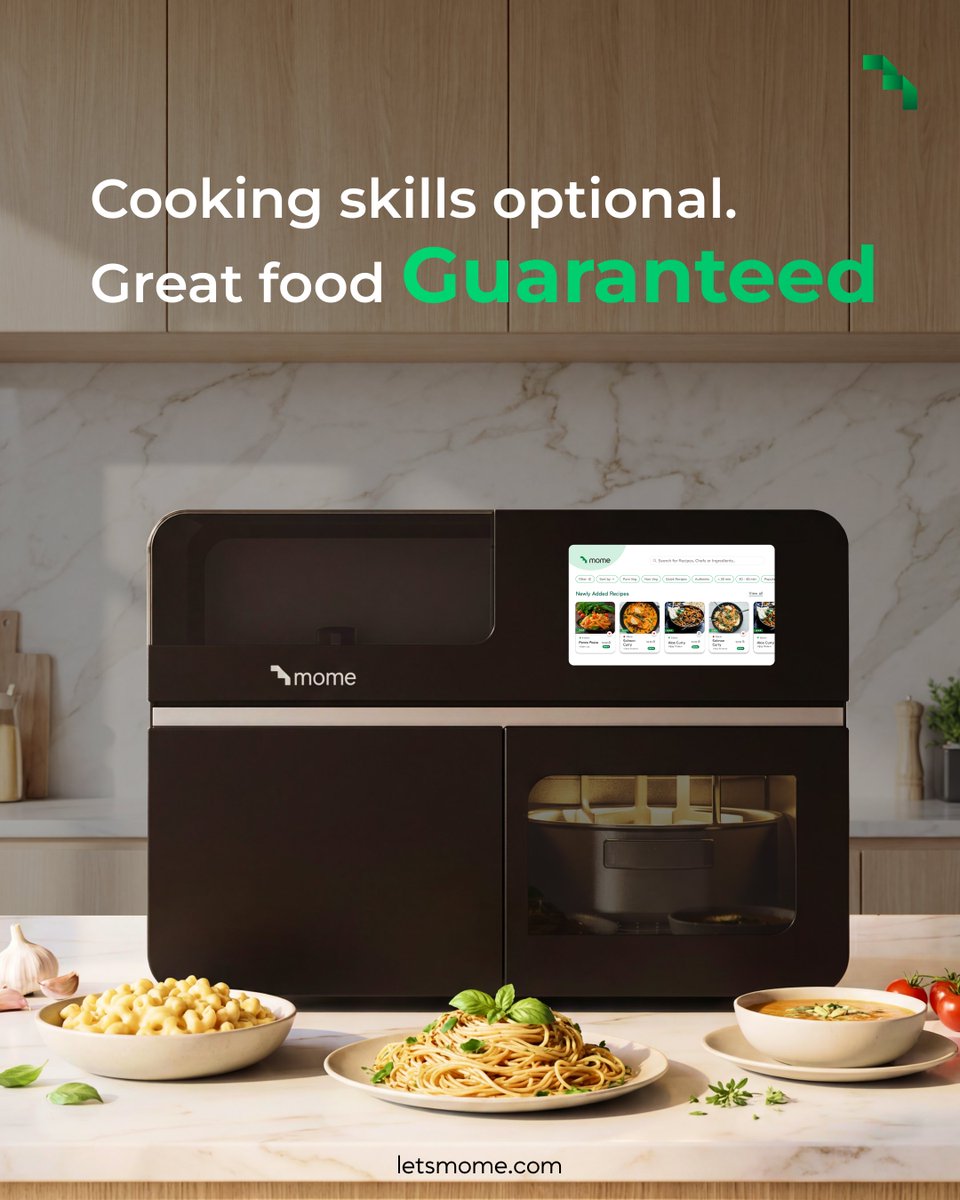 letsmome's tweet image. Whether you're a beginner or a home chef — MOME delivers results you’ll be proud to serve.

#Mome #CookingForEveryone #BeginnerFriendly #EffortlessMeals