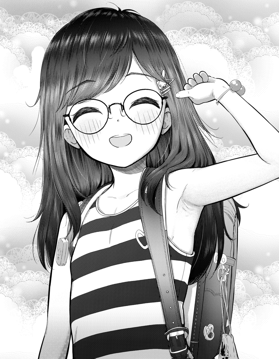 komatuzakimomo's tweet image. 川久保りこちゃんです。
この子のマンガもぜひ読んでもらいたいです！