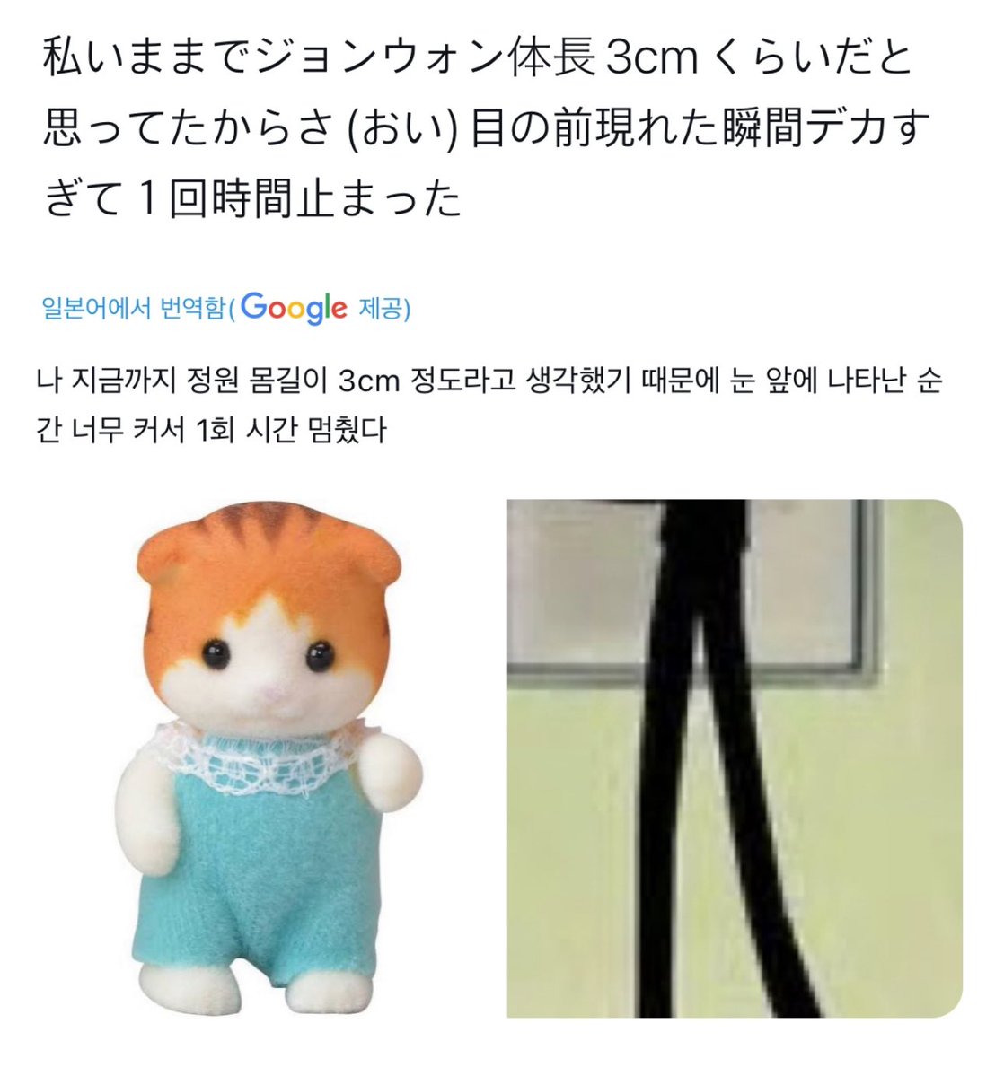wnaiehwIoshsn's tweet image. 내가 정원이 실물 후기중에 제일 좋아하능거ㅇㅇㅇㅇ
정원이의 몸길이 3cm