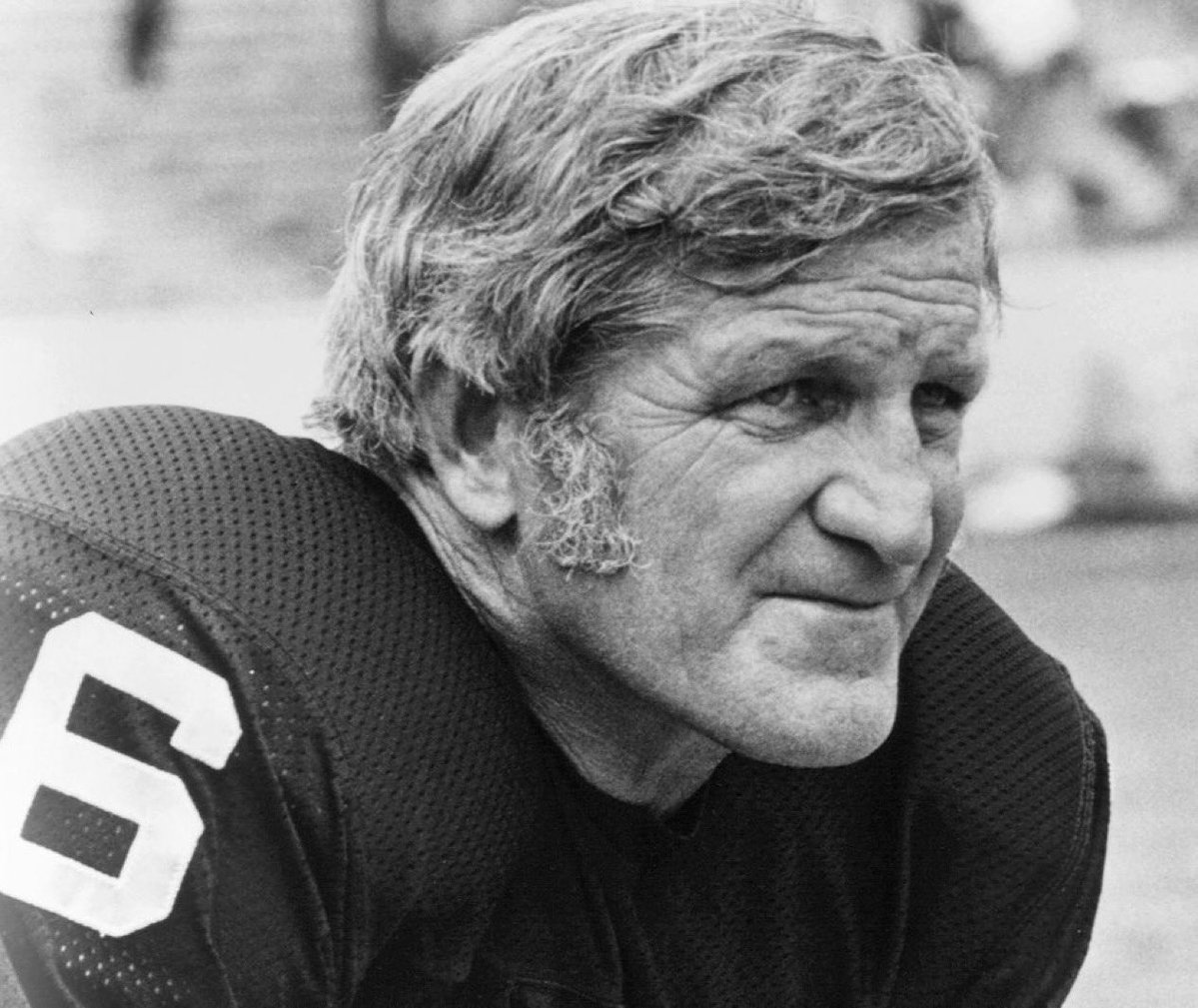 Super70sSports's tweet image. Everybody made a big deal out of Philip Rivers being a grandfather, but George Blanda was out there taking snaps while looking like a Founding Father …