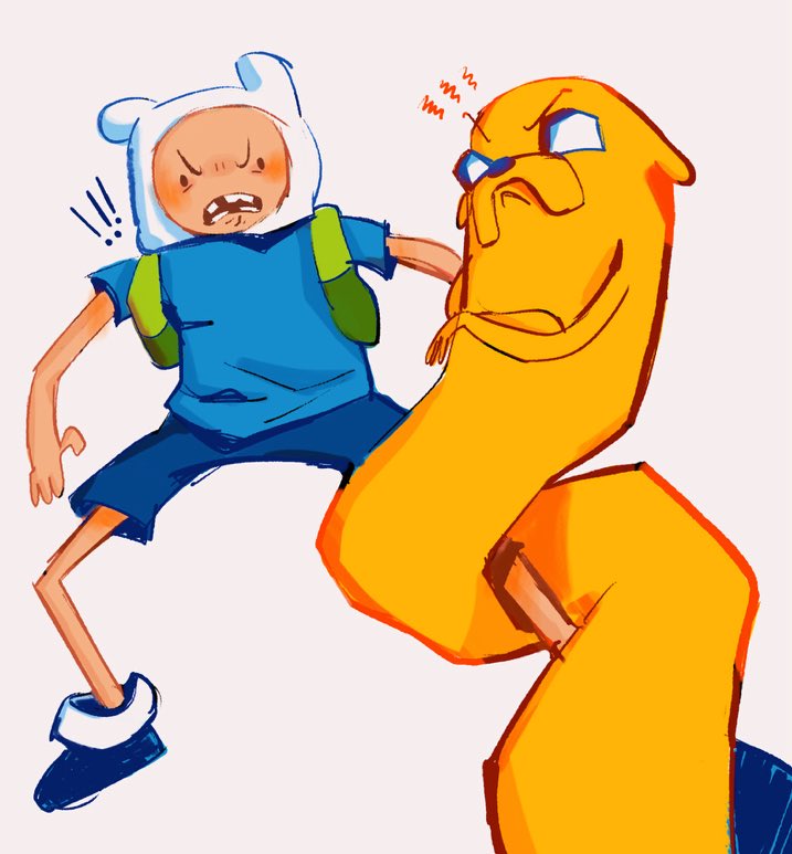 f&amp;j doodle #adventuretime
