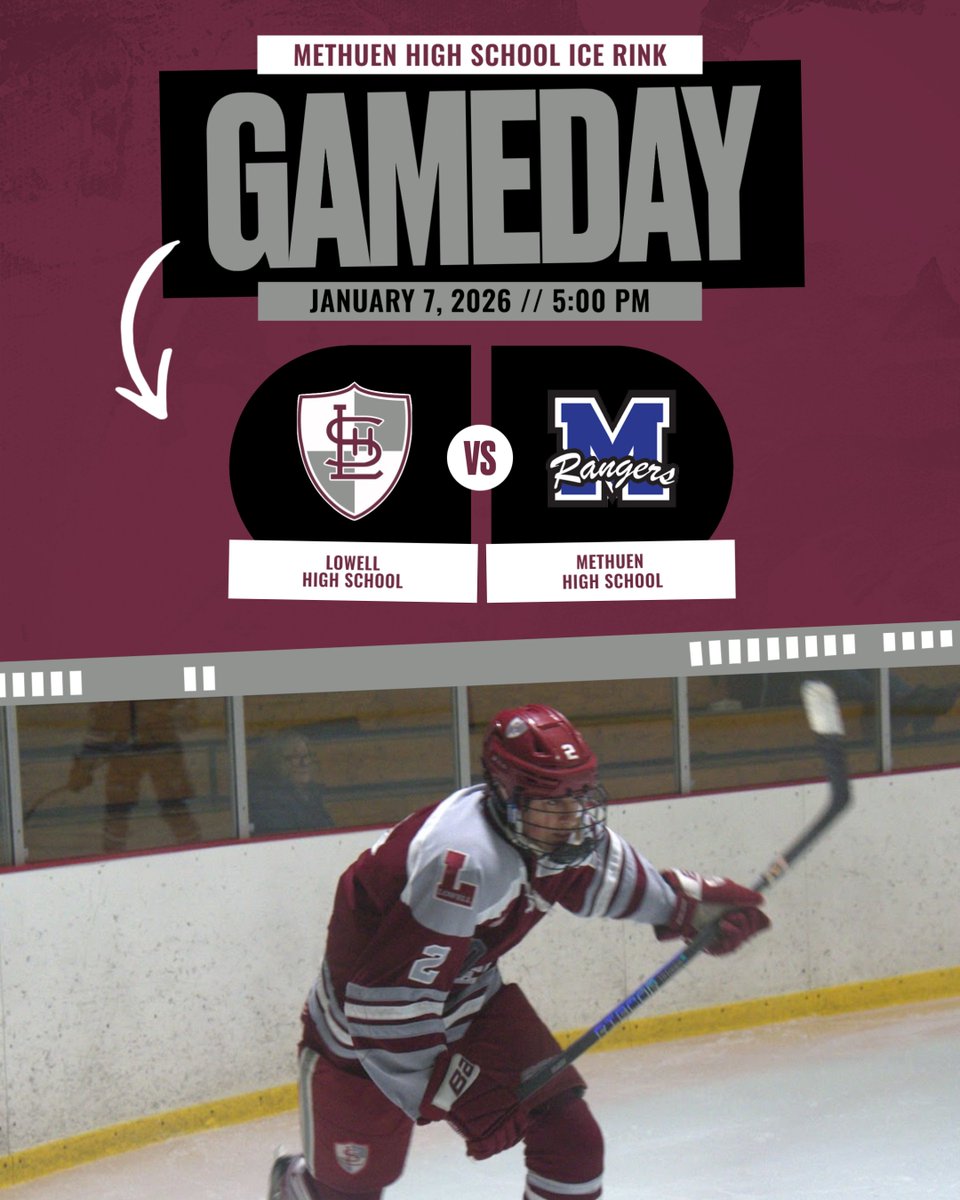 🆚: Methuen High School
⏰: 5:00 p.m.
🏟️: Methuen High School Ice Rink
📍: Methuen, Mass.
📺: livebarn.com
🎟️: gofan.co/event/5535625?…
#makeyourbed