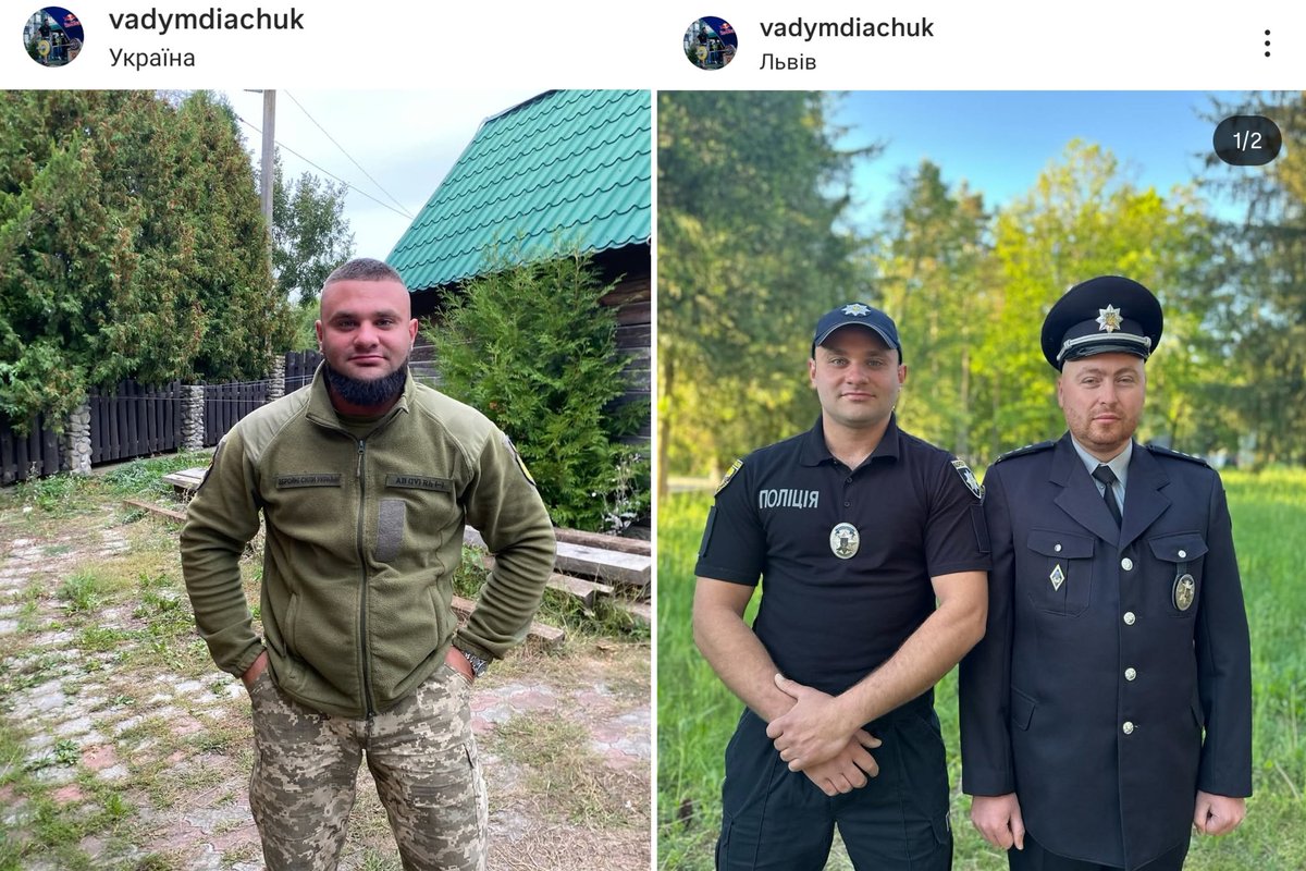 Потвора всю війну просиділа в спортзалі, а раніше взагалі мєнтом був. Отакі людоловами працюють
instagram.com/vadymdiachuk?i…