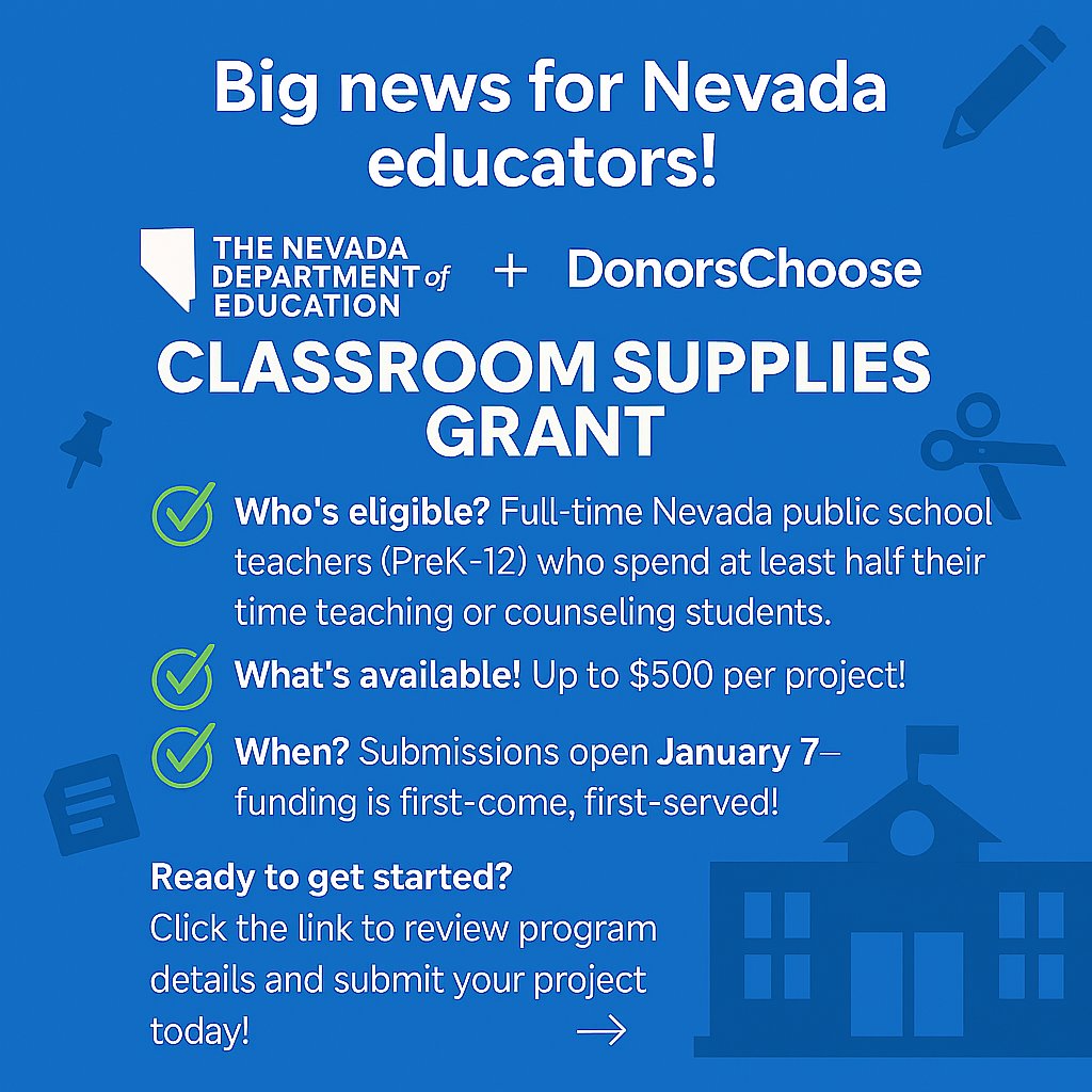 Nevada Department of Education tweet media