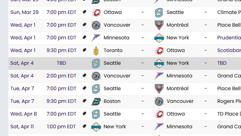 RickMenning's tweet image. The @NYRangers vs. @DetroitRedWings at 12:30 p.m. on April 4. Could the @PWHL_NewYork Sirens play a PRIME TIME @thepwhlofficial game at Madison Square Garden in NYC on a Saturday night in early April??!! So much good news with the Sirens lately...is this the exclamation point?