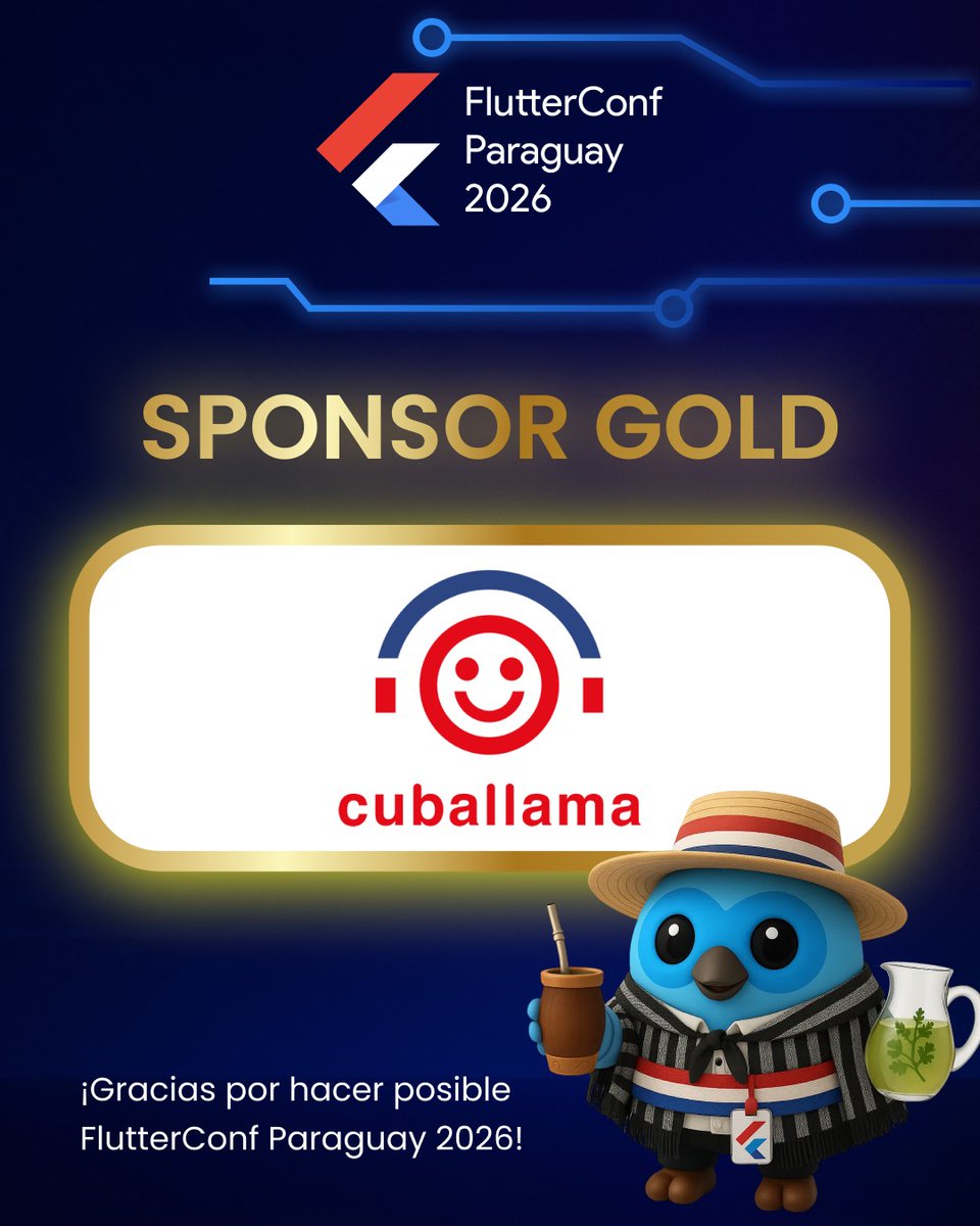 FlutterConf Paraguay tweet media
