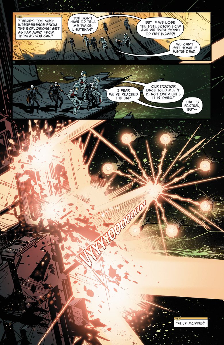 IDWPublishing's tweet image. "If the finale lands as well as this setup, we’re looking at an instant classic." @GetYourComicOn

Star Trek: Voyager--Homecoming #4 is at your comic shops now!

#StarTrek #StarTrekComics #StarTrekVoyager #NCBD #NewComics