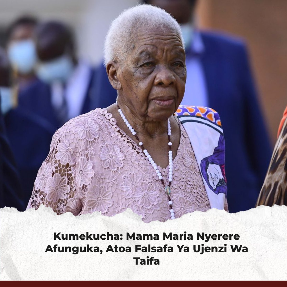 MAMA wa Taifa, Maria Nyerere, ametoa wito mzito kwa Watanzania kudumisha mshikamano na kutumia mazungumzo kama njia pekee ya kuvuka changamoto zinazolikabili taifa kwa sasa.

Akizungumza kwa busara na falsafa ya hali ya juu Januari 5, 2026, nyumbani kwake Msasani, Mama Maria