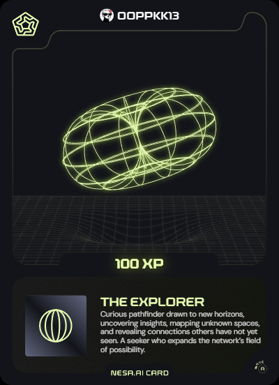 Look at the Nesa Card I got